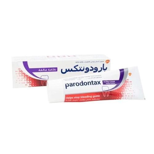معجون اسنان بارودوتكس نظامة فائقة يساعد علي وقف نزيف اللثة 75 جم