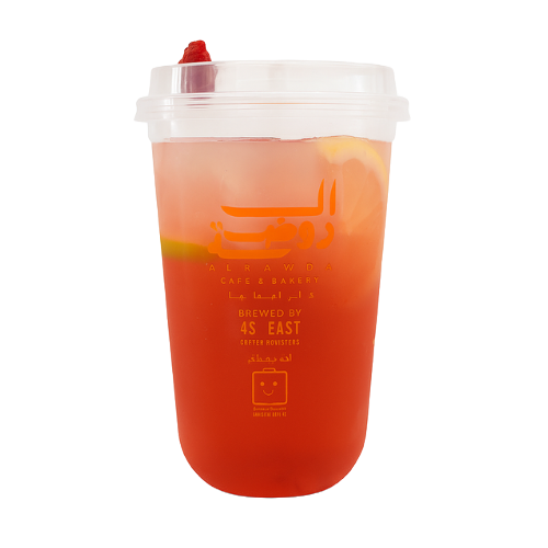 موهيتو ليمونادة التوت الاحمر (صغير) | Raspberry Lemonade Mojito (Small)